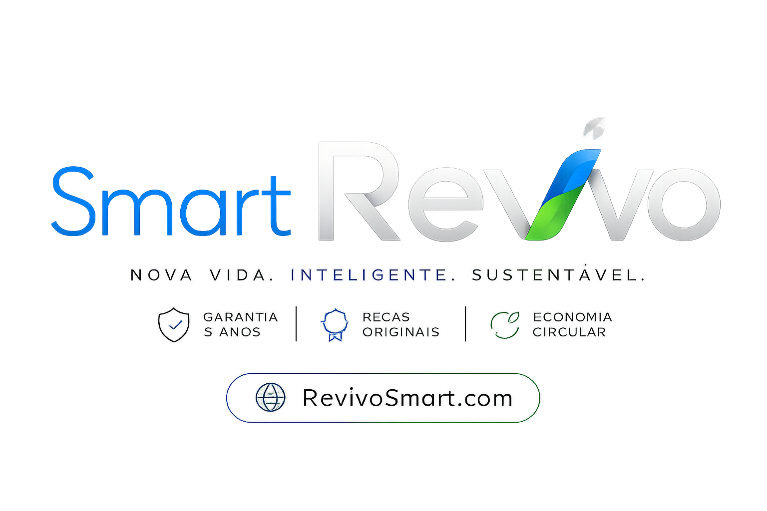 RevivoSmart: garantia de 3 anos, peças originais e economia circular
